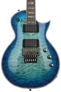 ESP LTD EC-1000FR QM - Violet Shadow - Sweetwater Exclusive electric guitar
