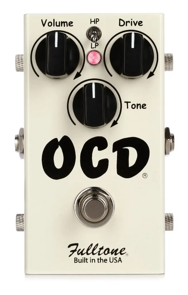 Fulltone OCD Obsessive Compulsive Drive overdrive pedal.