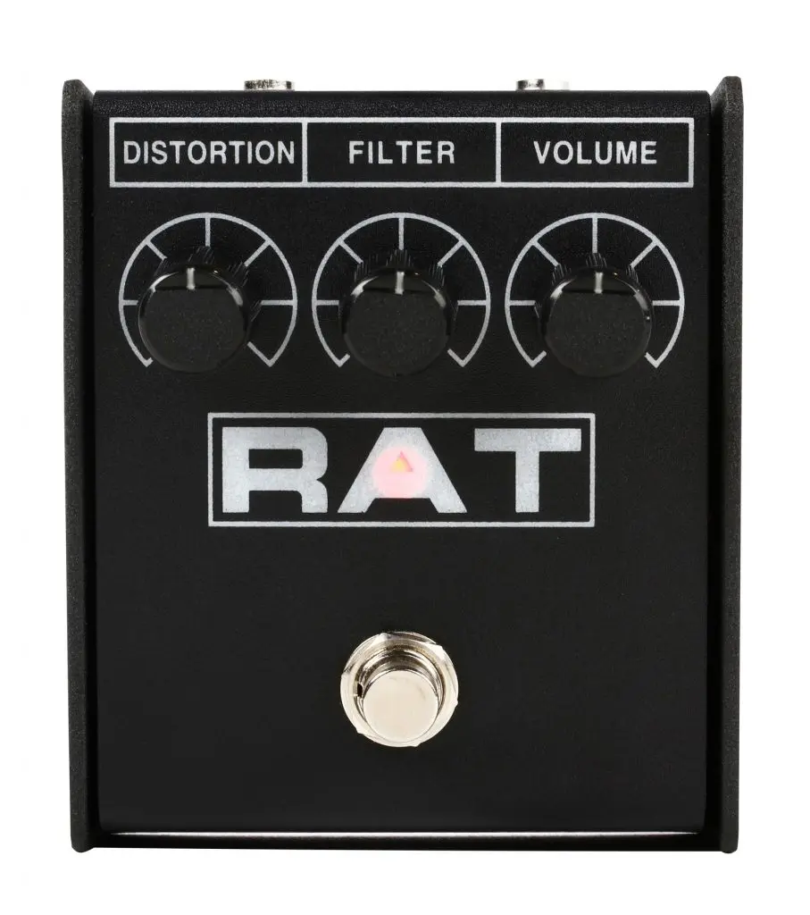 Pro Co RAT 2 distortion pedal.