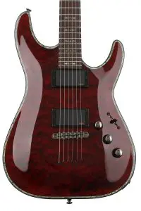 Schecter Hellraiser C-1 - Black Cherry electric guitar