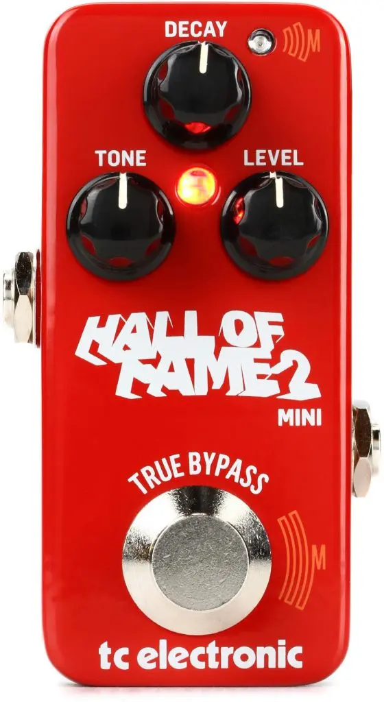 TC Electronic Hall Of Fame 2 reverb pedal.