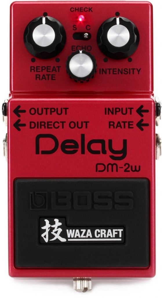 Boss DM-2W delay pedal.