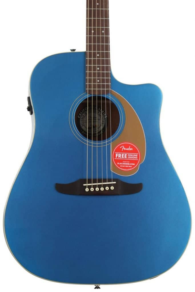Fender Redondo Player acoustic guitar. 