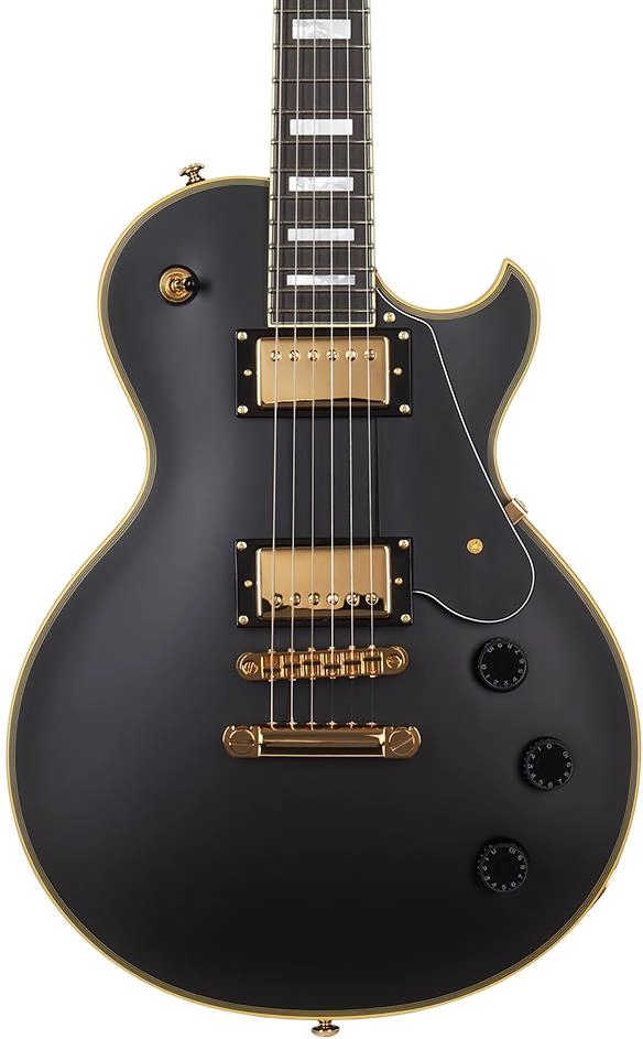 Schecter Solo II Custom - Aged Black Satin electric guitar
