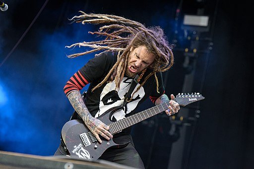 Korn guitarist Brian Welch
