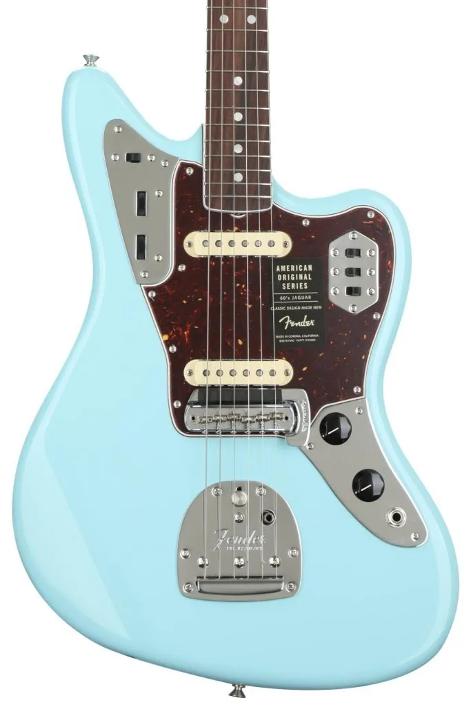 American Original '60s Daphne Blue Fender Jaguar