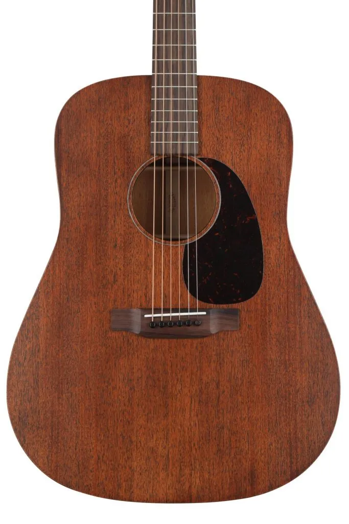 A Martin D-15M fingerstyle guitar