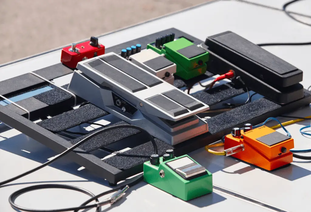 guitar pedal board