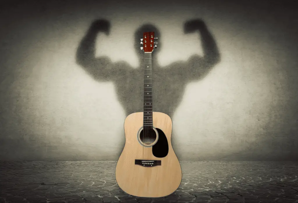 An electric guitar might be loud, but a great acoustic is always powerful.
