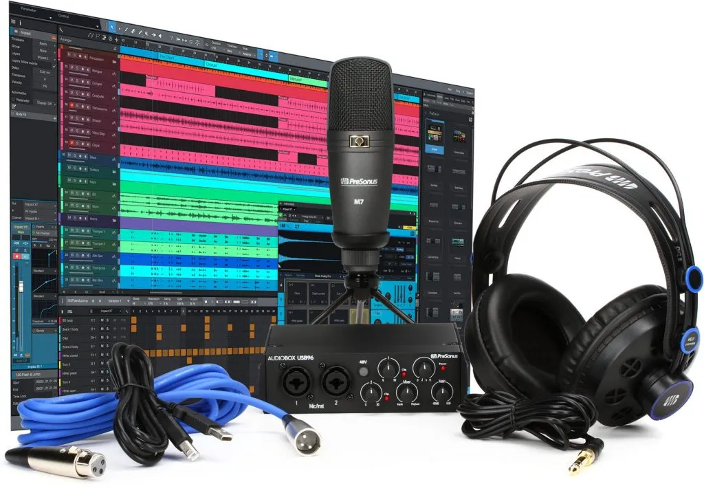 PreSonus AudioBox 96 Studio 25th Anniversary Edition Bundle