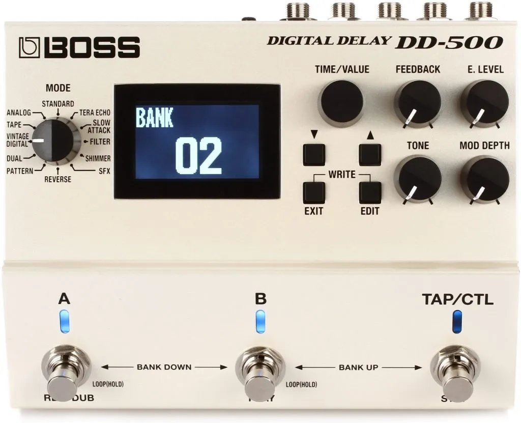 Boss DD-500 Digital Delay Pedal