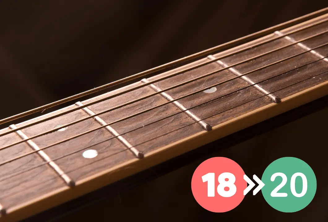 How Many Frets On A Guitar? It Depends