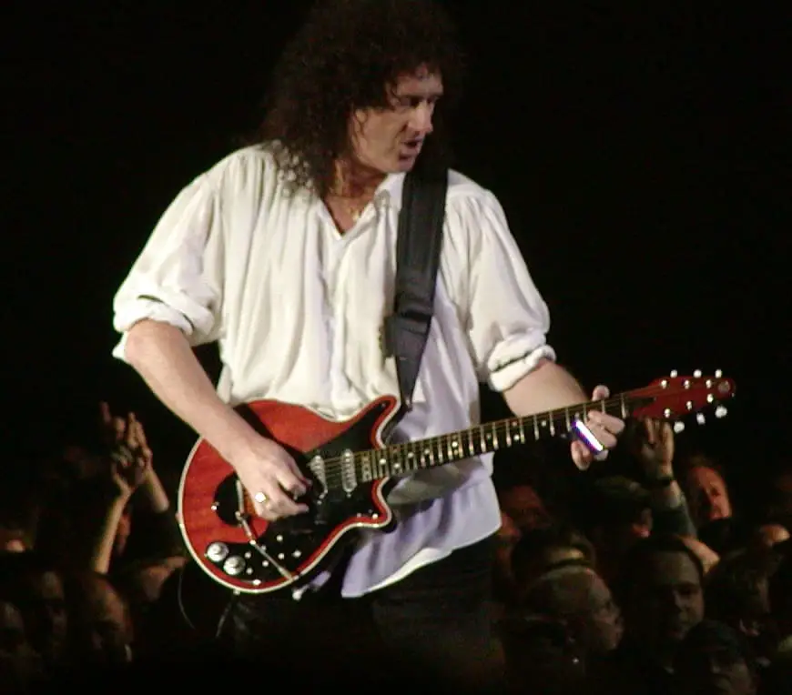 Queen's guitarist Brian May
