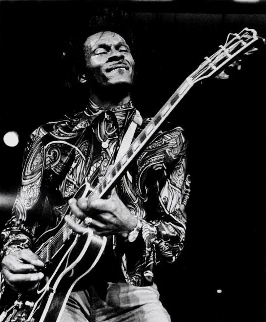 Chuck Berry playing live